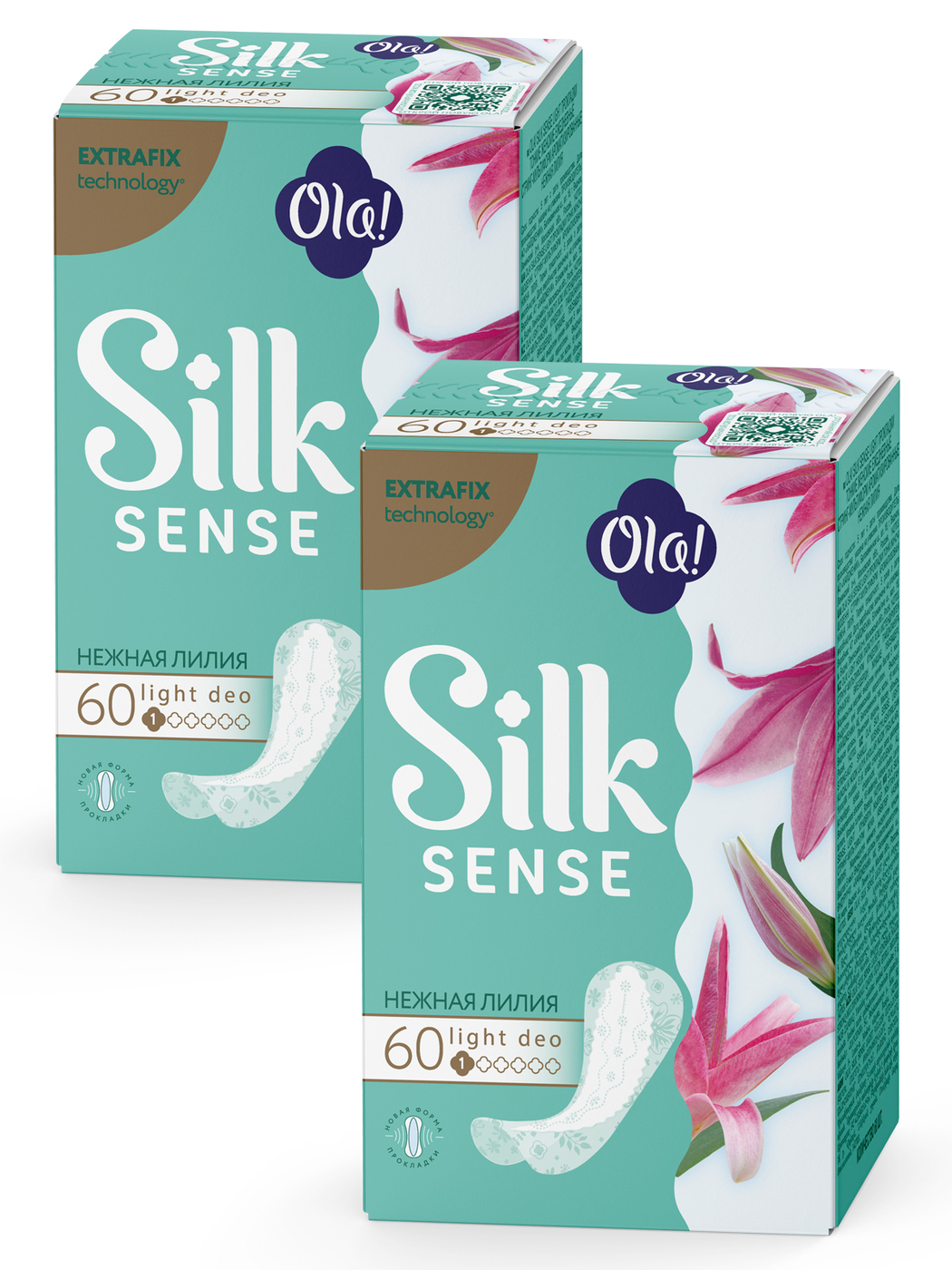 Ola Silk sense прокладки ежедневные 60